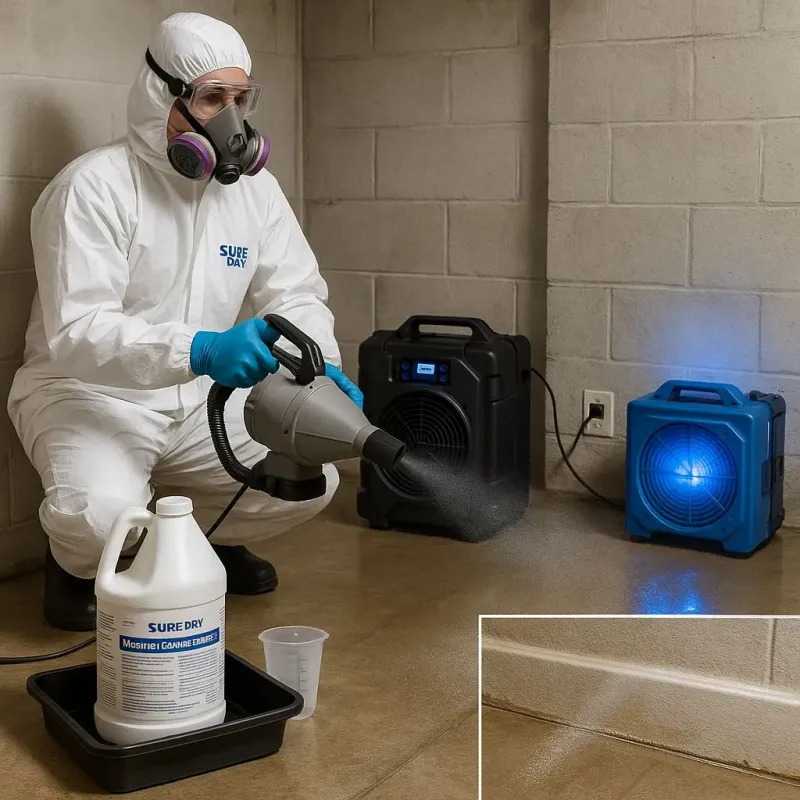 Sanitization and Odor Removal process in Warren, OR