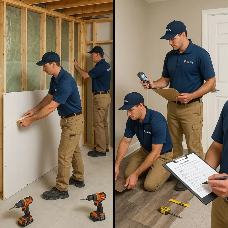 Repairs and Reconstruction process in Warren, OR