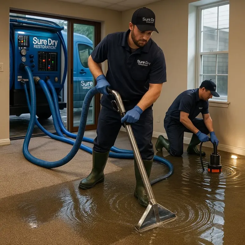 Water Extraction and Removal process in Warren, OR
